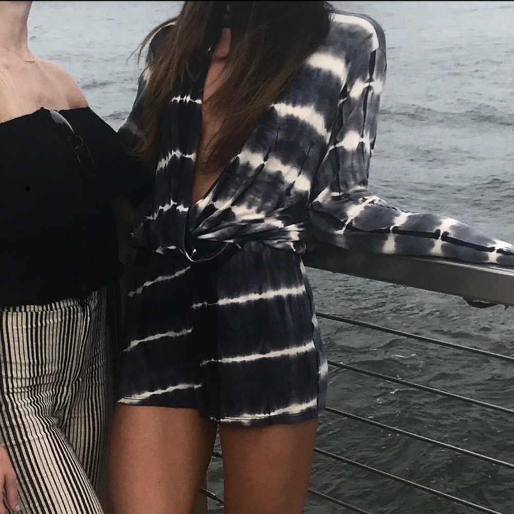 Deep v romper